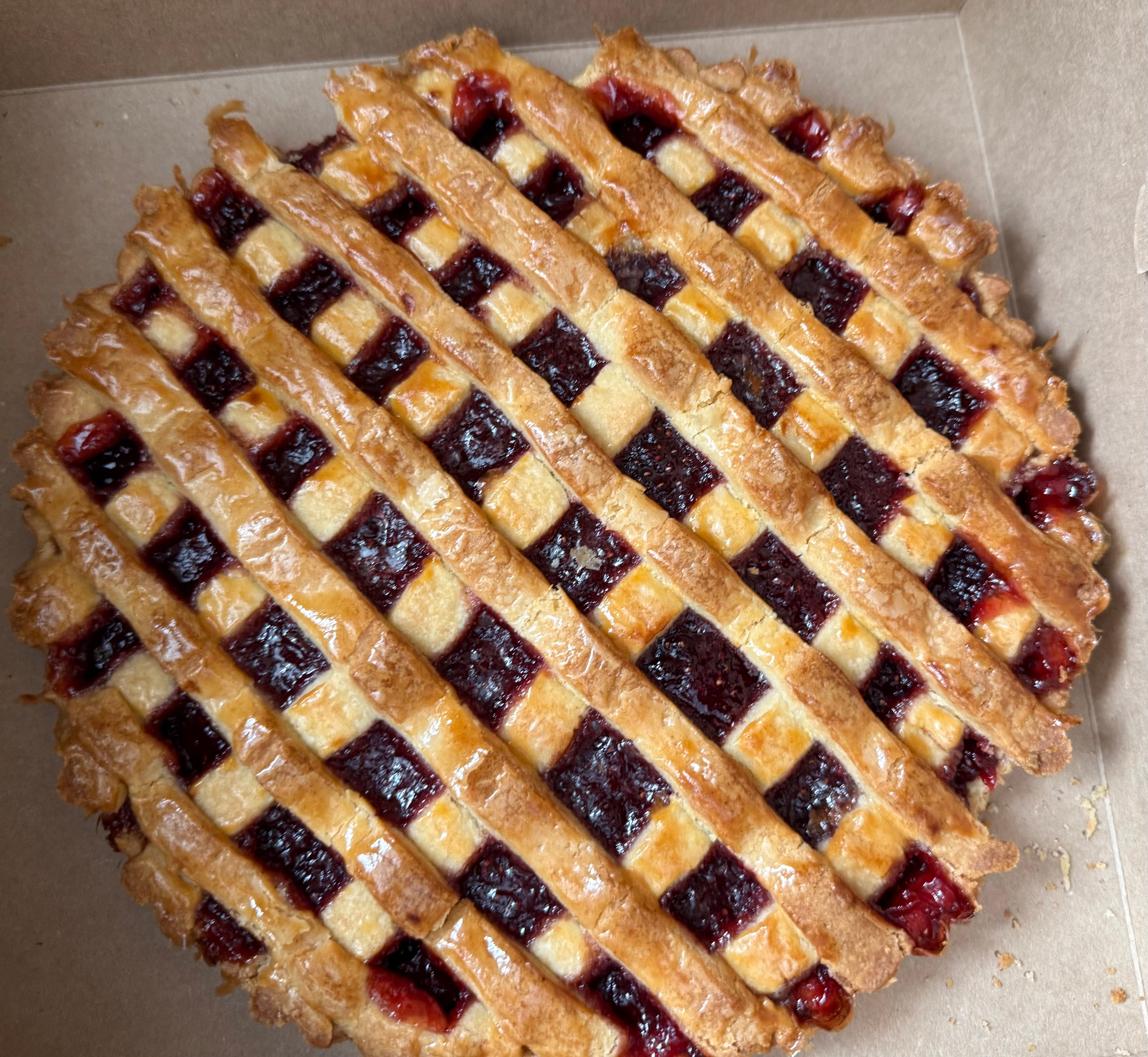 Whole Linzer Tart