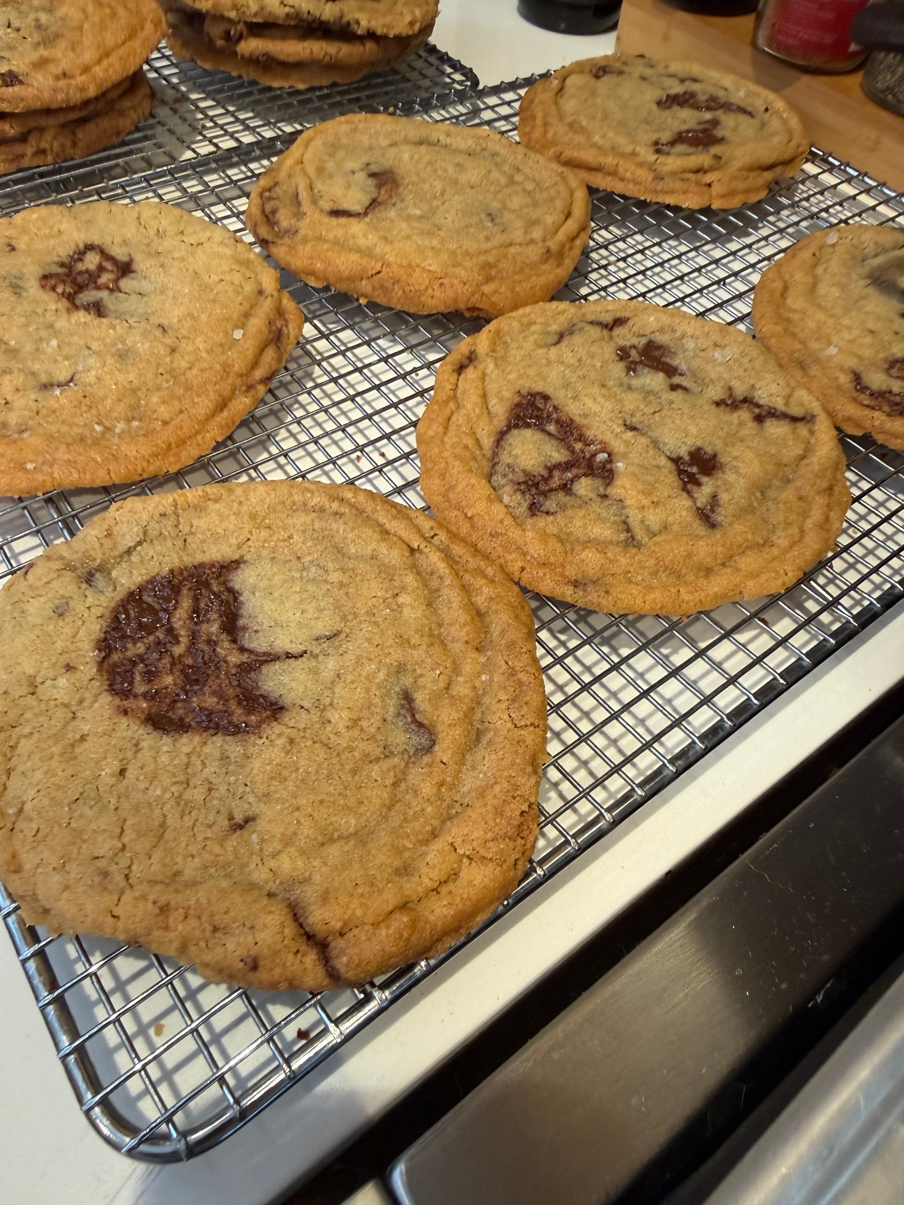 100% Almond Flour Chocolate Sea Salt Cookies