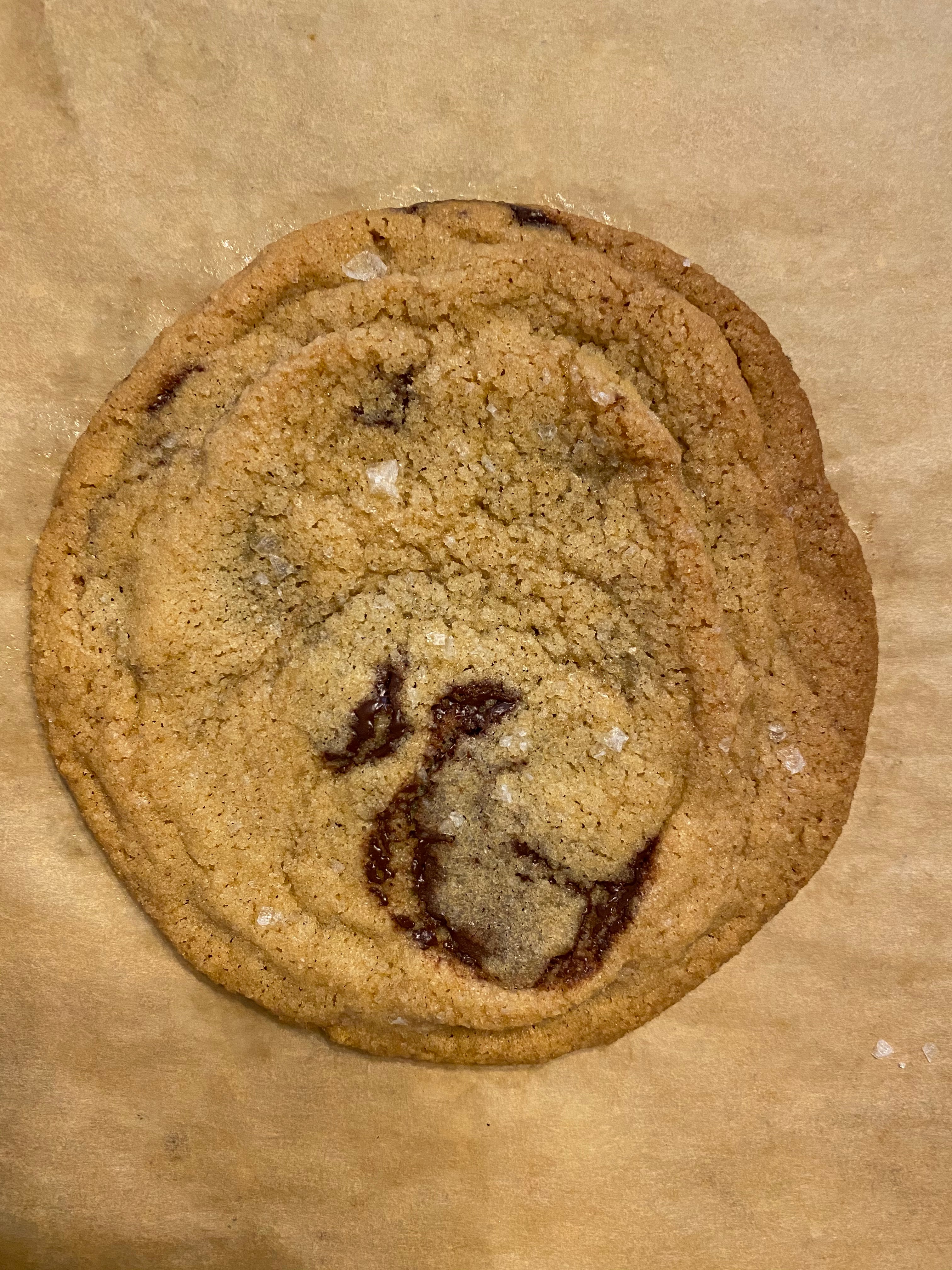 100% Almond Flour Chocolate Sea Salt Cookies